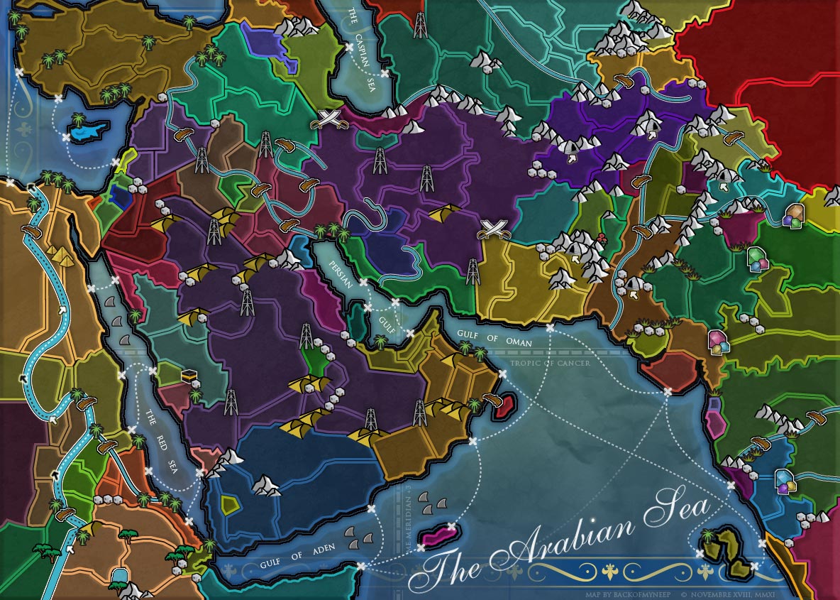 the map